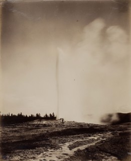 Old Faithful, 1871. Creator: William H. Jackson.