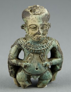 Amulet of Pataikos, Egypt, Third Intermediate Period, Dynasties 21-25 (about 1069-664 BCE). Creator: Unknown.