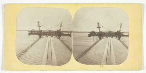 Victoria Bridge, November 1, 1859. Creator: William Notman.