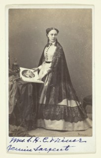 Mrs. S. H. C. Miner, 1846/1891. Creator: William Notman.