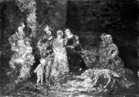 The Fairies, 1870/80. Creator: Adolphe Monticelli.
