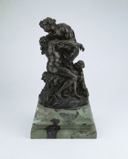 Bacchus Consoling Ariadne, modeled c. 1892  (cast 1903/07). Creator: Jules Dalou.