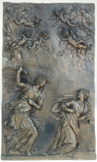 The Annunciation, c. 1583. Creator: Alessandro Vittoria.