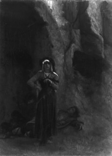 On Guard, 1860/70. Creator: Antoine Auguste Ernest Hebert.