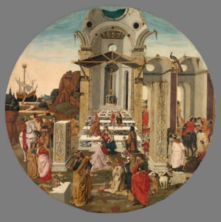 The Adoration of the Magi, c. 1495. Creator: Raffaello Botticini.