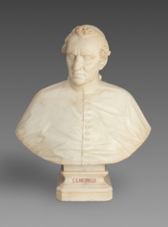 Bust of Cardinal Giacomo Antonelli, 1859. Creator: Auguste Clésinger.