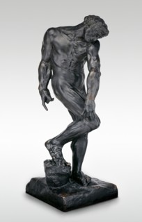 Adam, Modeled 1881, cast about 1924. Creator: Auguste Rodin.