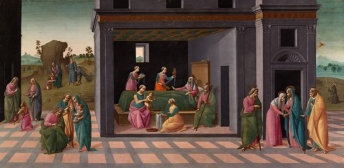Scenes from the Life of Saint John the Baptist, 1490/95. Creator: Bartolomeo di Giovanni.