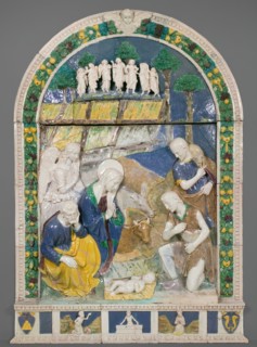 Adoration of the Shepherds, About 1520. Creators: Benedetto Buglioni, Workshop of Benedetto Buglioni.