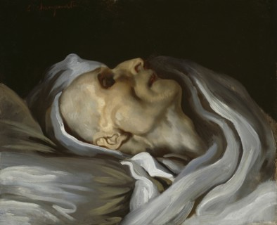 Théodore Géricault on His Deathbed, 1824. Creator: Charles-Emile-Callande de Champmartin.