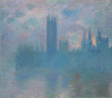 Monet, "Le Parlement de Londres"