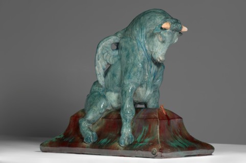 Bull, About 1896. Creator: Emmanuel Fremiet.