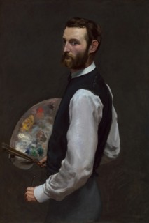 Self-Portrait, 1865/66. Creator: Frédéric Bazille.