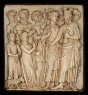 Disputation of Saint Catherine, 19th century in 14th century style. Creator: Unknown.