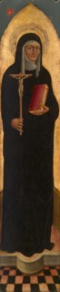 Saint Monica from an Augustinian altarpiece, 1450/75. Creator: Unknown.