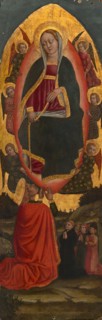 The Assumption of the Virgin with Saints from an Augustinian altarpiece, 1450/75. Creator: Unknown.