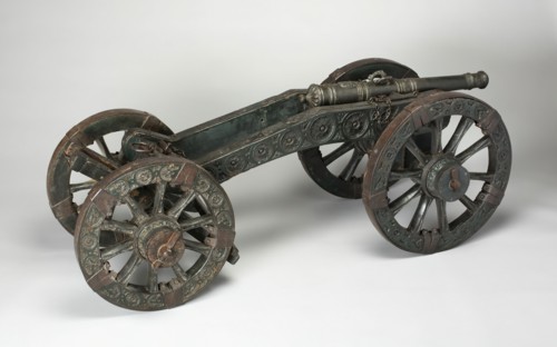 Model of a Bronze Field Cannon, Austria, late 17th century, possibly late 18th century. Creator: Unknown.