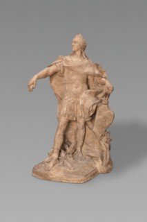 Model for a Statue of Louis XV, 1746/48. Creator: Jean-Baptiste Lemoyne the Younger.