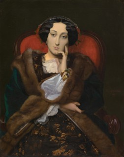 Portrait of a Woman, 1851. Creator: Jean-Leon Gerome.