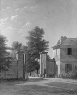Entrance to the Park at Saint-Cloud, c. 1802. Creator: Jean-Victor Bertin.