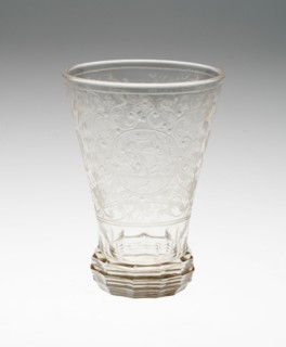 Beaker, Bohemia, c. 1725. Creator: Bohemia Glass.