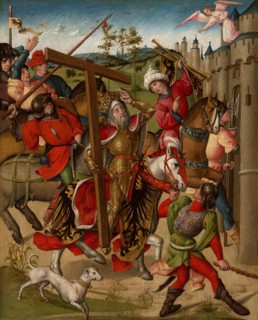 Emperor Heraclius Denied Entry into Jerusalem, 1460/80. Creator: Unknown.