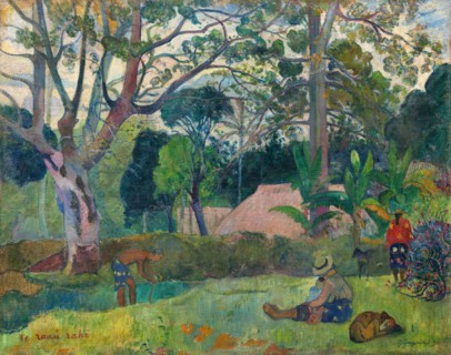 Te raau rahi (The Big Tree), 1891. Creator: Paul Gauguin.