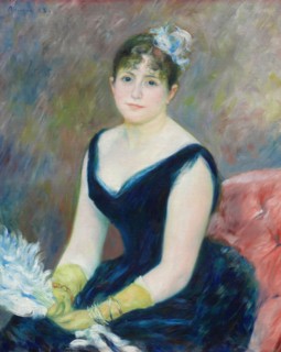 Madame Léon Clapisson, 1883. Creator: Pierre-Auguste Renoir.