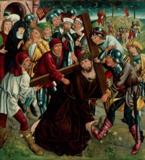 Christ Carrying the Cross, c. 1490. Creator: Unknown.