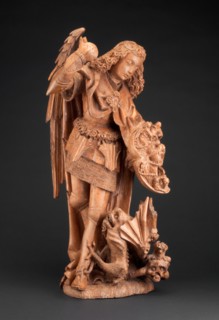 Saint Michael and the Devil, 1475/1500. Creator: Unknown.