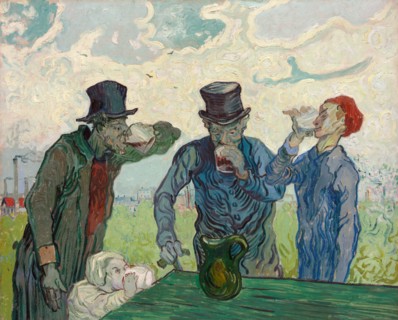 The Drinkers, 1890. Creator: Vincent van Gogh.