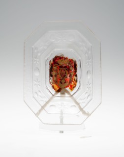 Dish, Bohemia, Early 18th century. Creator: Bohemia Glass.