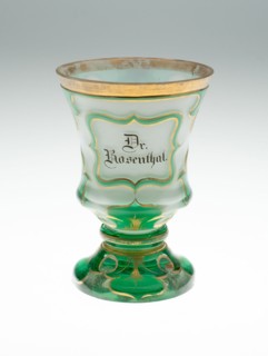 Beaker, Bohemia, c. 1840. Creator: Bohemia Glass.