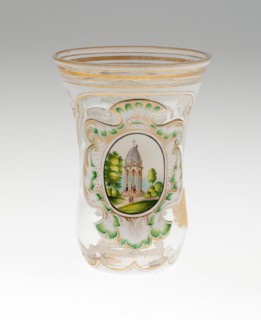 Beaker, Bohemia, c. 1850. Creator: Bohemia Glass.
