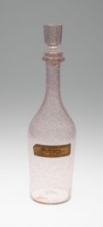 Carafe, Bohemia, 1845. Creator: Bohemia Glass.