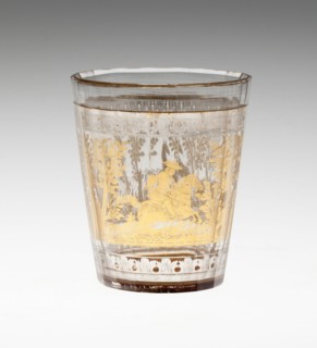 Beaker, Bohemia, c. 1730. Creator: Bohemia Glass.