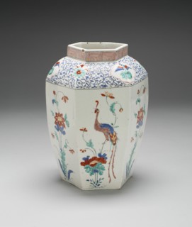 Jar, Chelsea, 1750/52. Creator: Chelsea Porcelain Manufactory.