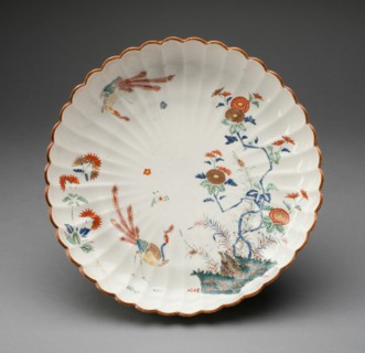 Dish, Chelsea, 1750/60. Creator: Chelsea Porcelain Manufactory.