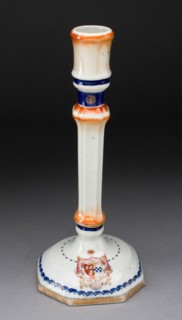 Candlestick, Jingdezhen, 1775/1800. Creator: Jingdezhen Porcelain.
