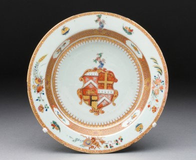 Soup Bowl, Jingdezhen, c. 1720. Creator: Jingdezhen Porcelain.