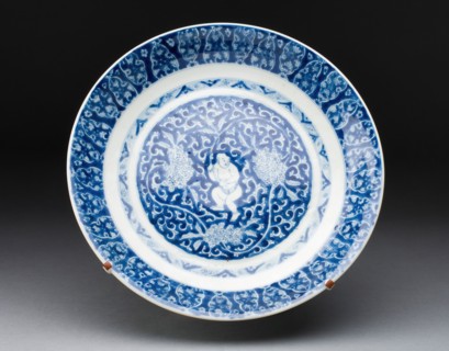 Plate, China, 1662/1722. Creator: Jingdezhen Porcelain.