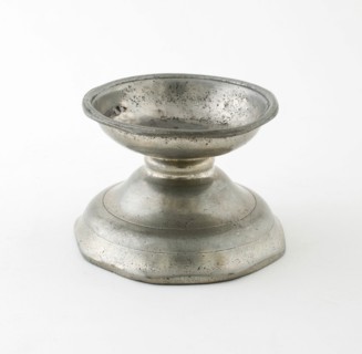 Footed Salt, Europe, c. 1700. Creator: Unknown.