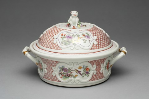 Tureen, Vienna, c. 1725. Creator: Du Paquier Porcelain Manufactory.