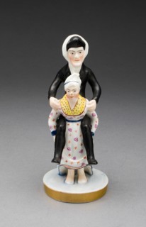 Dr. Syntax and the Old Woman, England, early 19th century. Creator: Unknown.