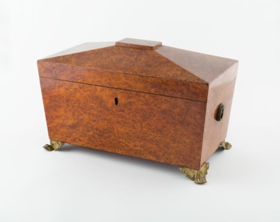 Tea Chest, England, c. 1810. Creator: Unknown.