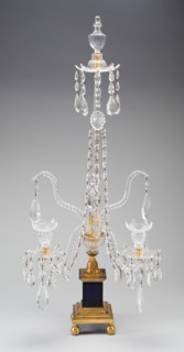 Candelabra, England, 1780/1800. Creator: Unknown.