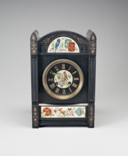 Mantel Clock, England, 1875/80. Creator: Unknown.