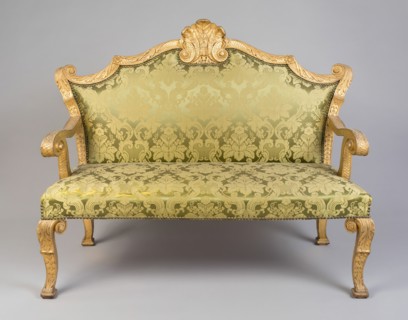 Settee (one of a pair), England, 1725/35. Creator: Unknown.