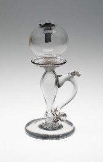 Lamp, England, c. 1820. Creator: Unknown.