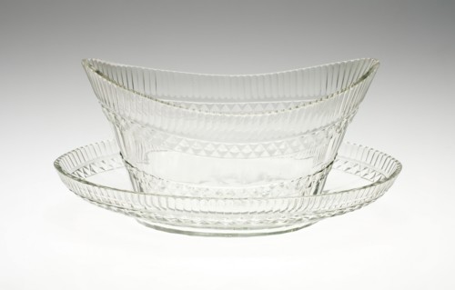 Compote and Stand, England, c. 1800/10. Creator: Unknown.